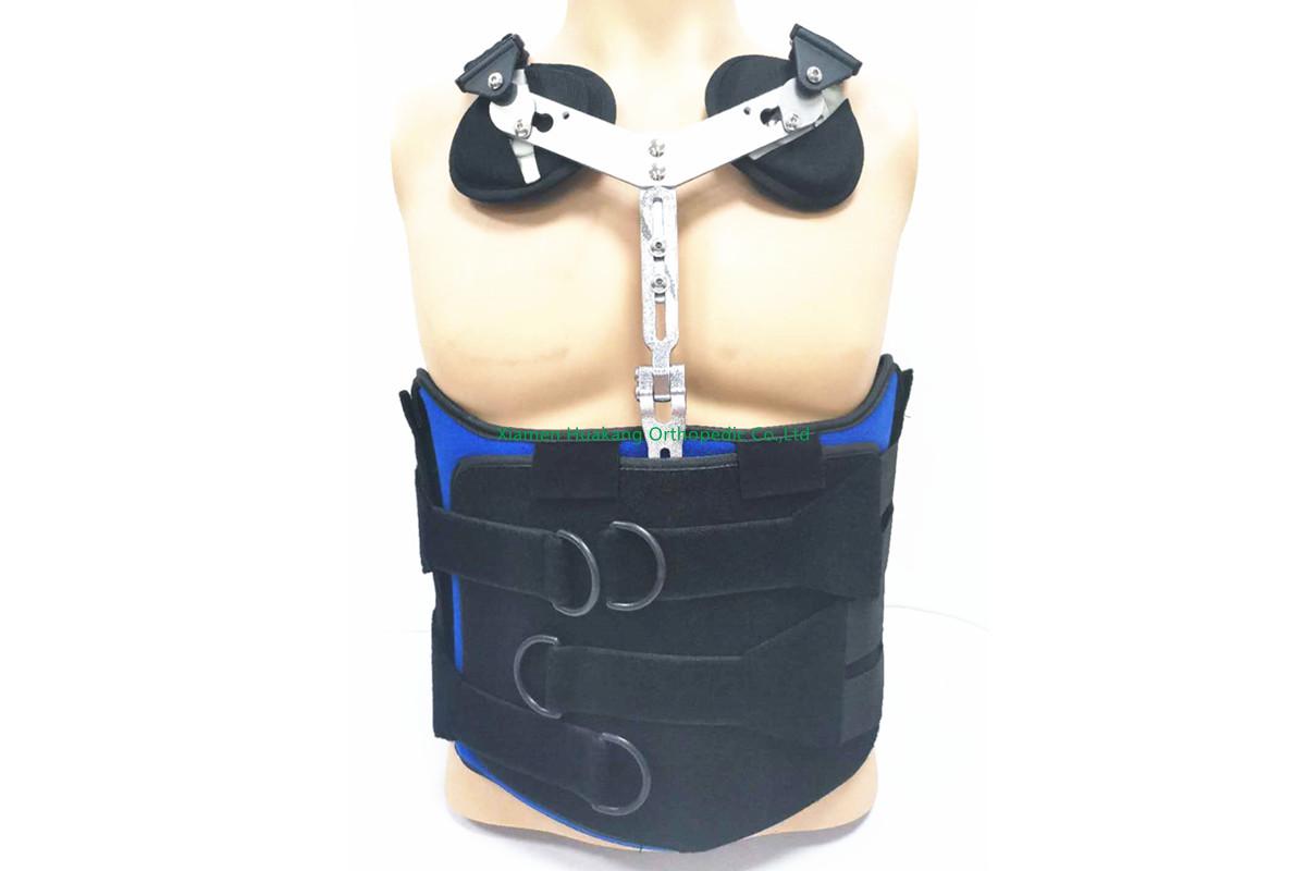 Thoracic Full Back Brace, Inflatable Thoracolumbar Fixed Spinal